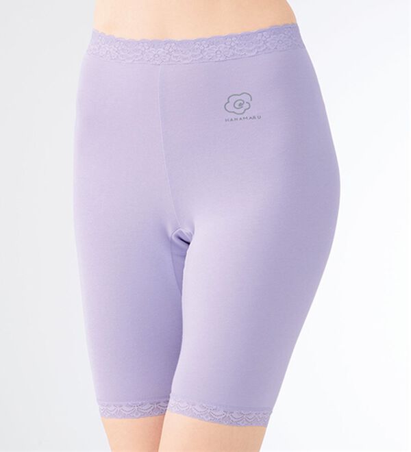 「【５色組】【ハナマル】吸水パッド専用ショーツ３分丈（ショーツ）」｜詳細画像