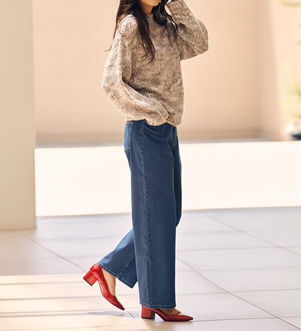 RANAN（ラナン）の「ミックスカラーシャギーニット（ニット・セーター）」｜詳細画像