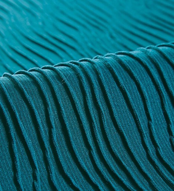 BELLUNA（ベルーナ）の「波柄ジャカード重ね着風ワンピース（その他ワンピース）」｜詳細画像