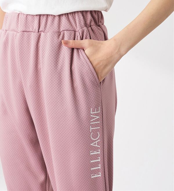 BELLUNA（ベルーナ）の「＜ＥＬＬＥ　Ａｃｔｉｖｅ＞ハニカムメッシュ素材ジャージパンツ（その他パンツ）」｜詳細画像