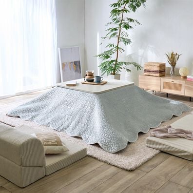 iellio（イエリオ）の「綿１００％フランネル両面仕様マルチキルトカバー（ソファーカバー）」