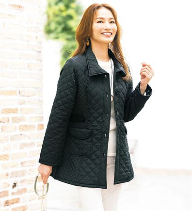 ルフラン（ルフラン）の「キルト中わたコート＜カイサル＞（ロングコート）」