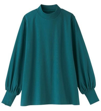BELLUNA（ベルーナ）の「艶やかコットン１００％プルオーバー（カットソー）」