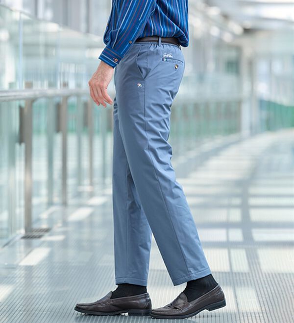 「＜アーノルド　パーマー＞進化系！すっきりハイブリッドダウンパンツ（メンズフルレングスパンツ）」｜詳細画像