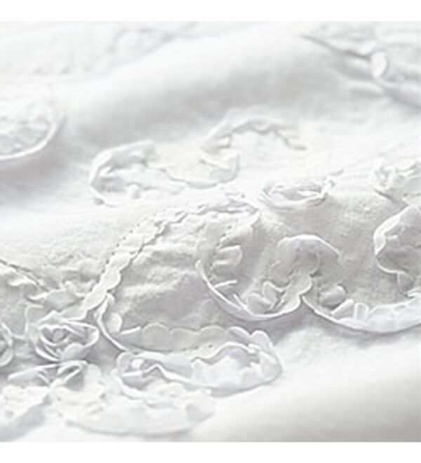 BELLUNA（ベルーナ）の「ひんやり！コード刺しゅう袖デザインブラウス（ブラウス）」｜詳細画像