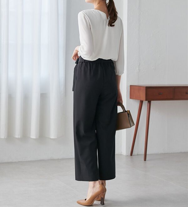 RANAN（ラナン）の「【４点セット】洗える！選べるボトムスーツセット（パンツスーツ）」｜詳細画像