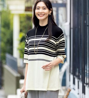 Tシャツ気分な上品サマーニット - ベルーナ【公式】