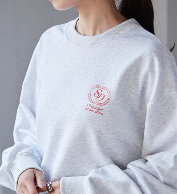 RANAN（ラナン）の「バックロゴ刺しゅうスウェット（トレーナー・スウェット）」｜詳細画像