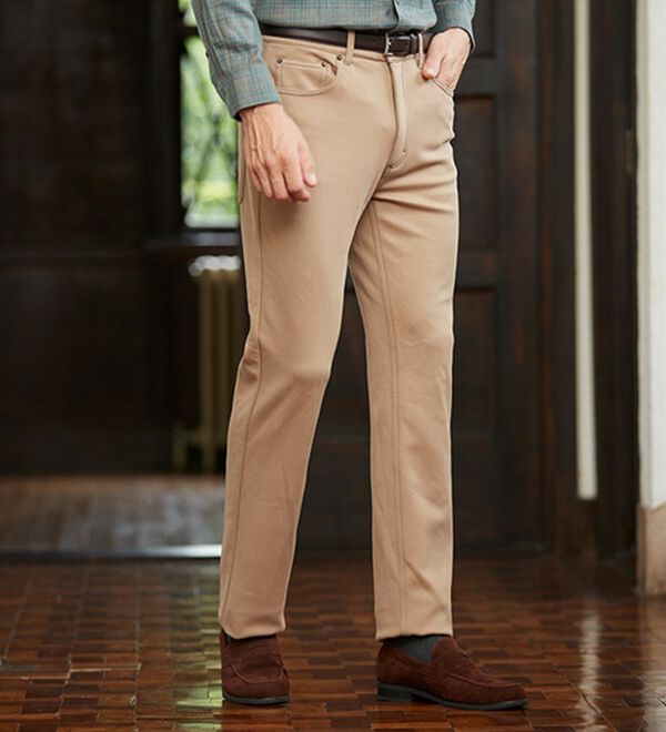 「【３本組】＜コムルヴァン・オム＞３６０&deg;のびのび楽暖パンツ（メンズフルレングスパンツ）」｜詳細画像