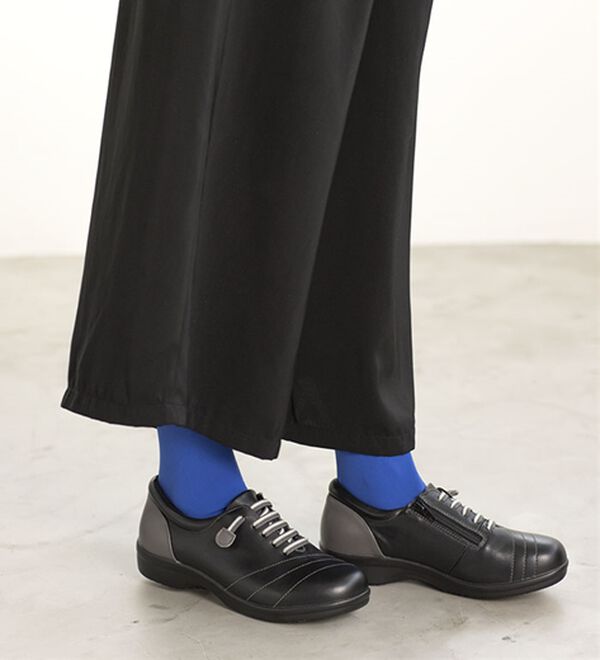 ルフラン（ルフラン）の「＜ラシーナリュクス＞４Ｅ牛革甲ゴムシューズ（スニーカー）」｜詳細画像