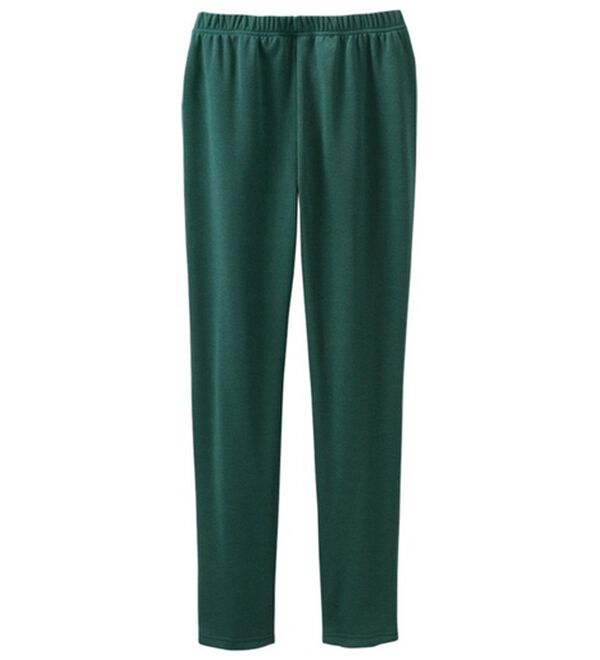 「あったか裏シャギーベーシックレギンス（その他パンツ）」｜モスグリーン
