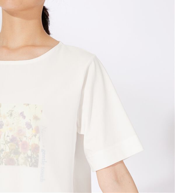 BELLUNA（ベルーナ）の「〈日比谷花壇〉シフォン重ねプルオーバー（カットソー）」｜詳細画像