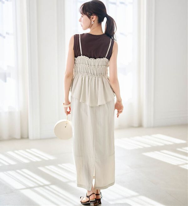 RANAN（ラナン）の「＜BC＞綿100％ひんやりタンクトップ（カットソー）」｜詳細画像