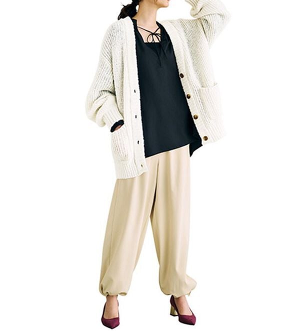 RANAN（ラナン）の「モヘアライクニットカーディガン（ニットカーディガン）」｜詳細画像