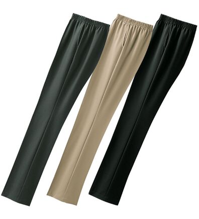 ルフラン（ルフラン）の「【３本組】暑い夏も涼やか美人パンツ＜夏美＞（フルレングスパンツ）」