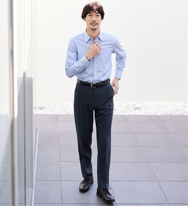 REMEN'S（リメンズ）の「サラッと快適イージースラックス（メンズスラックス）」｜詳細画像
