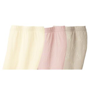 「【３色組】なめらかシルク入りジャカードボトム　５分丈（肌着・インナーウェア）」｜3色組