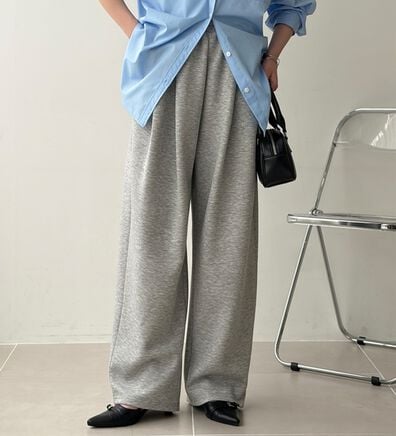 GeeRA（ジーラ）の「ダンボールワイドコクーンスウェットパンツ（ワイドパンツ・ガウチョ）」