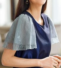 BELLUNA（ベルーナ）の「レースの付け袖２色組（その他ファッション小物）」