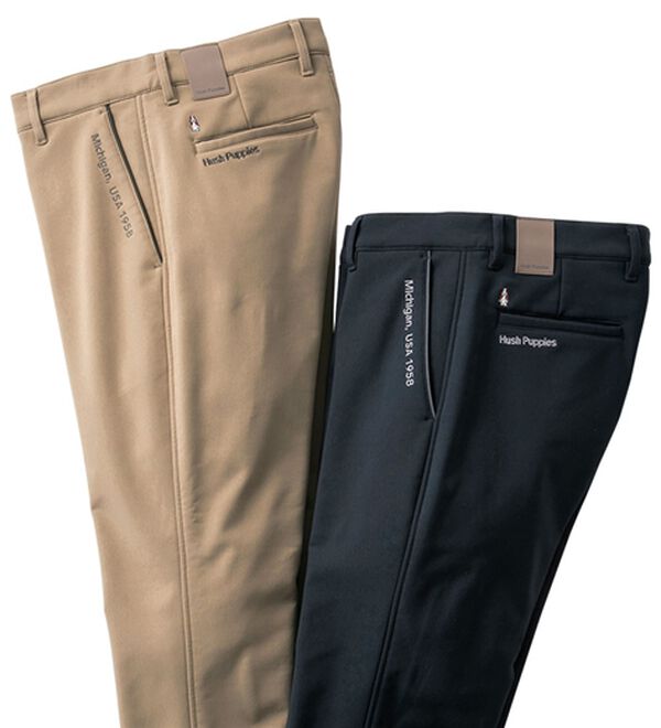 「＜ハッシュパピー＞らくらく暖かチノパンツ（メンズフルレングスパンツ）」｜詳細画像