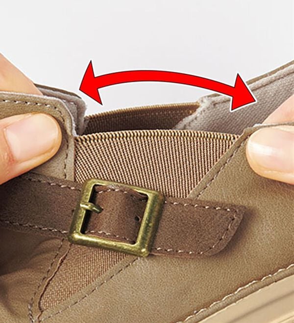 ルフラン（ルフラン）の「＜マスチェッタ＞防水ベルトデザインスリッポン（スリッポン）」｜詳細画像