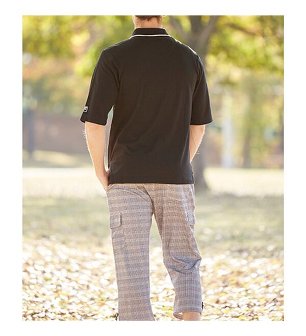 「＜フィラ＞接触冷感アクティブドライ５分袖ポロ（メンズポロシャツ）」｜詳細画像