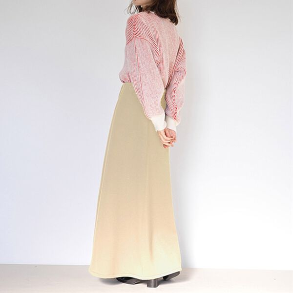 RANAN（ラナン）の「中わたキルト使いスカート（ロングスカート）」｜詳細画像