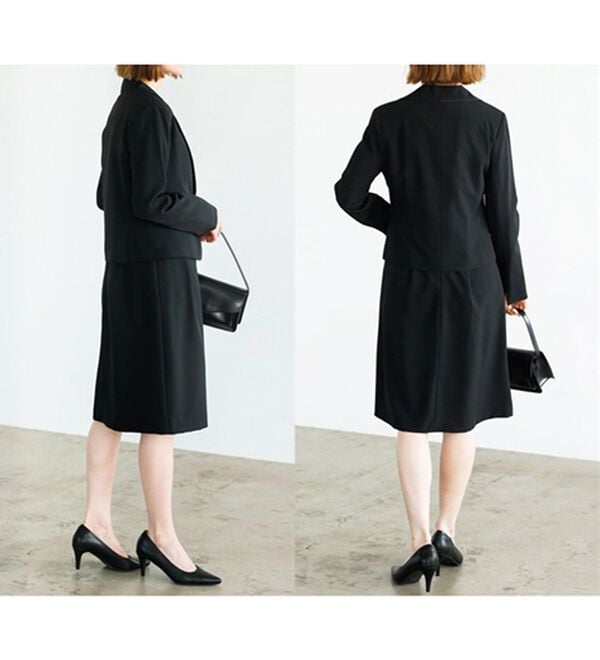 GeeRA（ジーラ）の「【入卒式/セレモニー】ツイード着回し５点セットスーツ　２ジャケット＆パンツ＆ワンピ（その他スーツ）」｜詳細画像