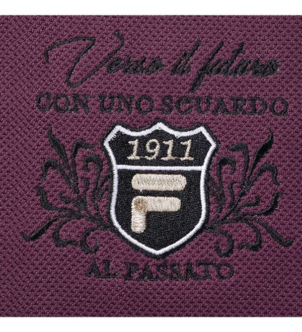 「【３色組】＜フィラ＞エレガント刺しゅうジップハイネック（メンズニット・セーター）」｜詳細画像