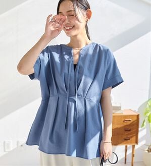 Viola e Viola（ヴィオラ エ ヴィオラ）の「風が通り抜ける！サッカーチュニック（チュニック）」｜ブルー