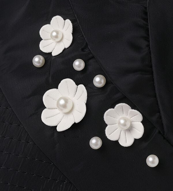 「花モチーフの帽子調ＵＶサンバイザー（帽子）」｜詳細画像