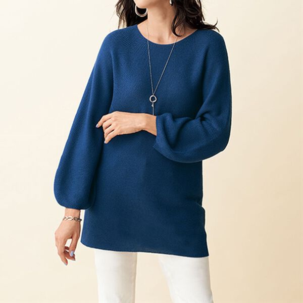 日本製＞ホールガーメントニットプルオーバー - ベルーナ【公式】