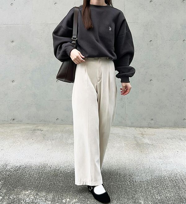 GeeRA（ジーラ）の「【U.S. POLO ASSN.】表ピーチ裏起毛スウェット（トレーナー・スウェット）」｜詳細画像