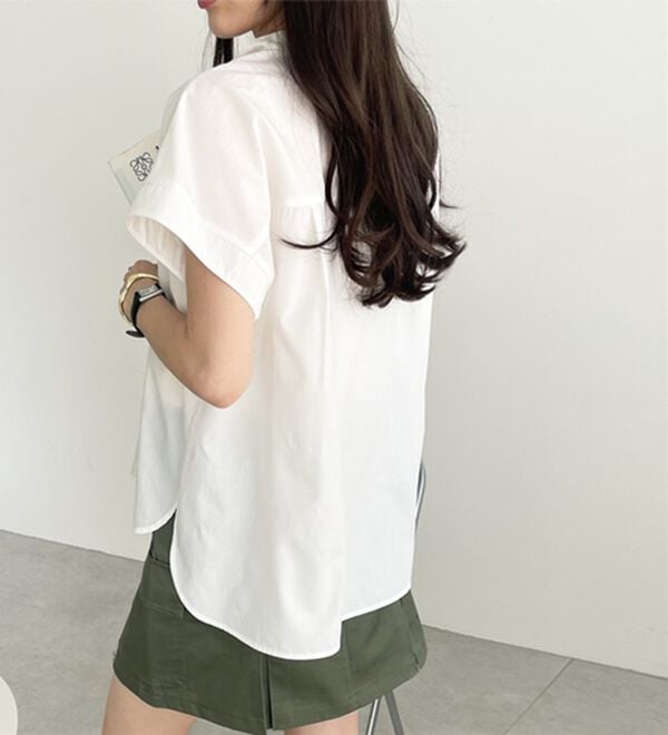 GeeRA（ジーラ）の「【ＵＳ．ＰＯＬＯ．ＡＳＳＮ】フレンチスリーブシャツ（シャツ）」｜詳細画像