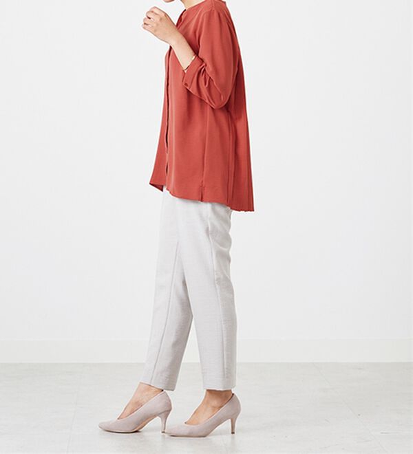 BELLUNA（ベルーナ）の「【新色追加】機能付！バックプリーツチュニック（チュニック）」｜詳細画像