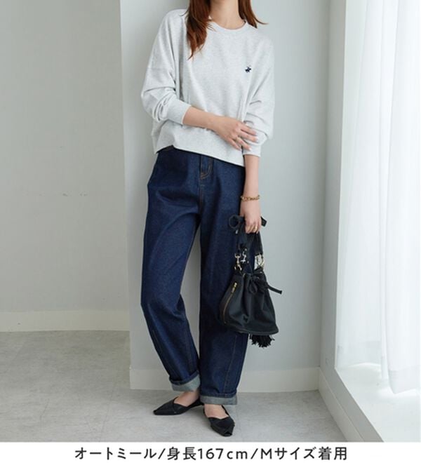 Viola e Viola（ヴィオラ エ ヴィオラ）の「【ビバリーヒルズポロクラブ】コクーンシルエットスウェット（カットソー）」｜詳細画像