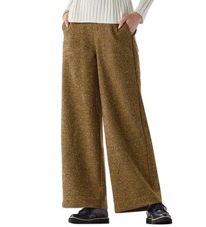 BELLUNA（ベルーナ）の「あったかお出かけカラーネップワイドパンツ（フルレングスパンツ）」｜詳細画像