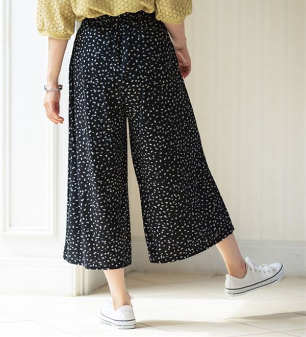 BELLUNA（ベルーナ）の「ヒンヤリ冷感イージーガウチョパンツ（ワイドパンツ・ガウチョ）」｜詳細画像