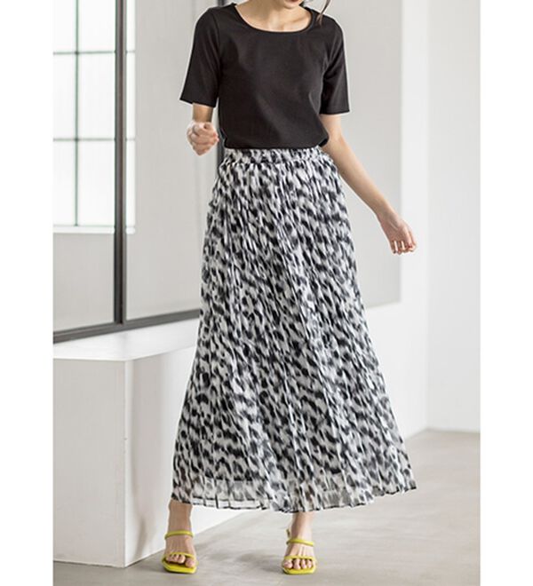 RANAN（ラナン）の「プリーツロングスカート（ロングスカート）」｜詳細画像