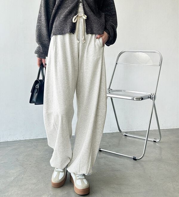 GeeRA（ジーラ）の「２ＷＡＹカーブスウェットパンツ（フルレングスパンツ）」｜詳細画像