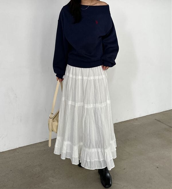 RANAN（ラナン）の「＜U.S.P＞ワンショルスウェット（トレーナー・スウェット）」｜詳細画像