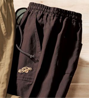 ルフラン（ルフラン）の「選べる！やわらか楽ちんパンツ（フルレングスパンツ）」｜ブラウン