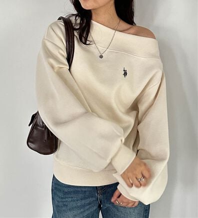 RANAN（ラナン）の「＜U.S.P＞ワンショルスウェット（トレーナー・スウェット）」