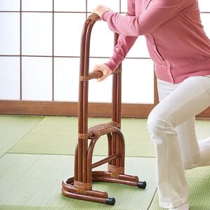 「籐つかまり立ちステッキ（シニア・生活サポート）」｜詳細画像