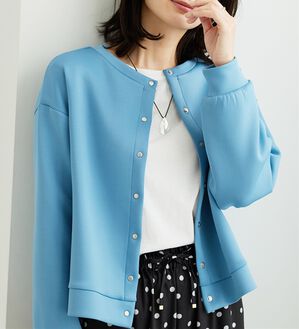 BELLUNA（ベルーナ）の「きれい見えスナップボタンカーディガン（ニットカーディガン）」｜詳細画像