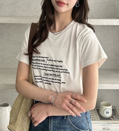 GeeRA（ジーラ）の「綿100％刺繍ロゴＴシャツ（Tシャツ）」