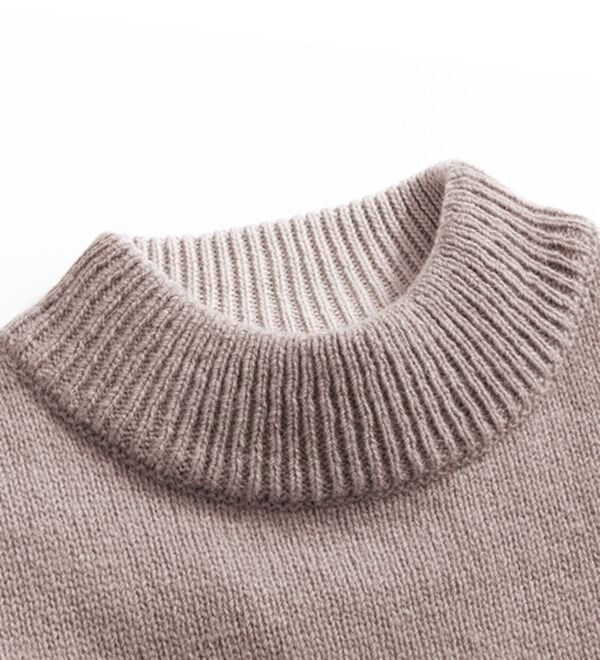 ルフラン（ルフラン）の「選べる！洗えるぬくもりウール１００％セーター（ニット・セーター）」｜詳細画像