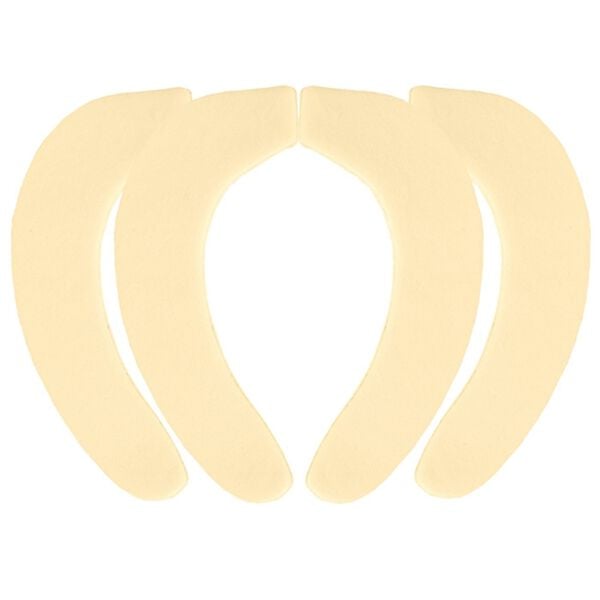 「おくだけふんわり便座シート　２組セット（便座カバー）」｜アイボリー