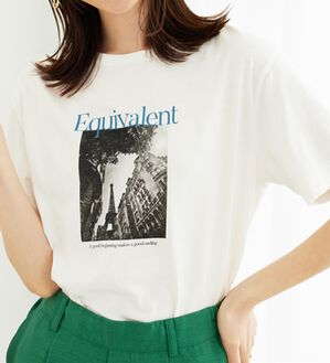 BELLUNA（ベルーナ）の「ヒンヤリ！綿１００％大人フォトプリントＴシャツ（Tシャツ）」｜詳細画像