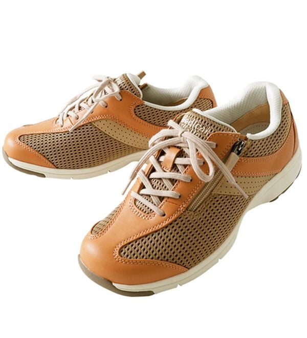 BELLUNA（ベルーナ）の「膝サポートアサヒメディカルウォーク牛革靴（スニーカー）」｜詳細画像